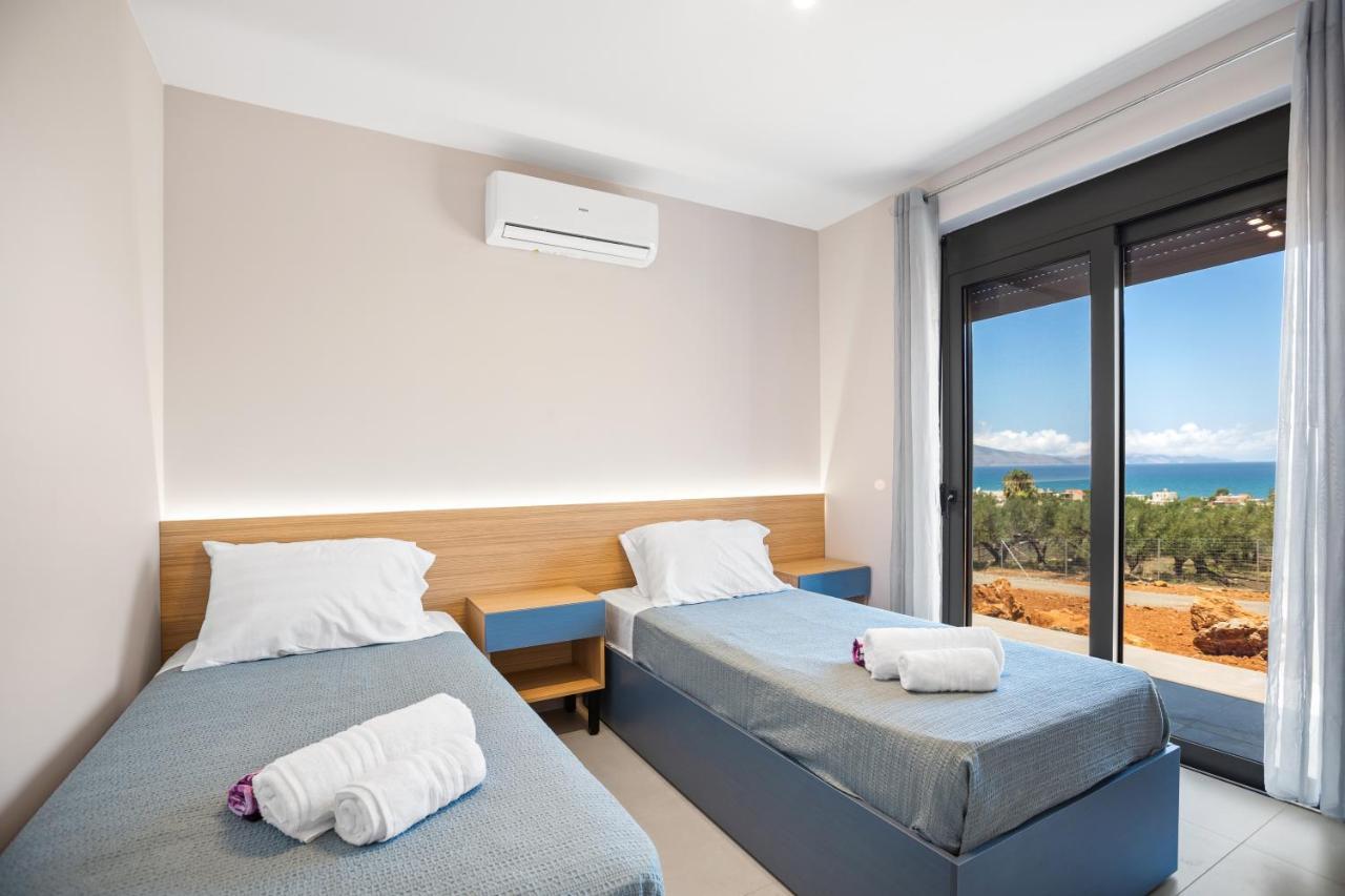 Isabel Artemis Crete - Luxury Sea Views Villas Nopíja Kültér fotó